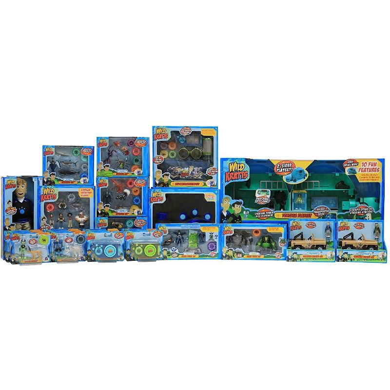 Jazwares Wild Kratts Creature Power Action Figure Toys - Lion Power, Set of 2