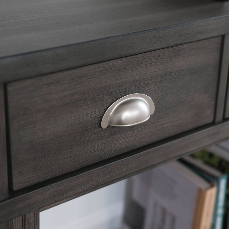 Kaylee Wood Console Table Gray - Abbyson Living