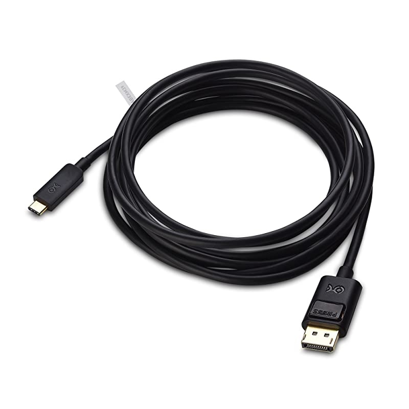 Matters Long USB C to DisplayPort USBC to DisplayPort USB C to DP Supporting 8K 60Hz in Black 10 ft Thunderbolt 3 Port Compatible with MacBook Pro Dell XPS 13 and More