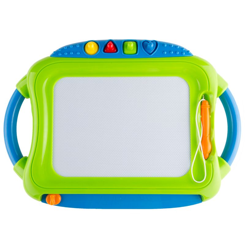 Magnetic Drawing Board with Pen, Eraser & 4 Stamps by Hey! Play!