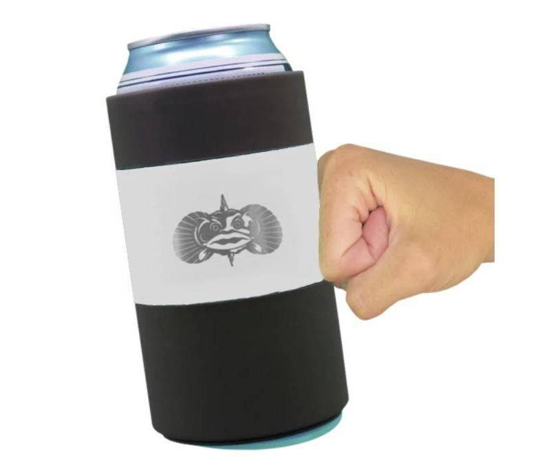 Toadfish Non-tipping Can Cooler White