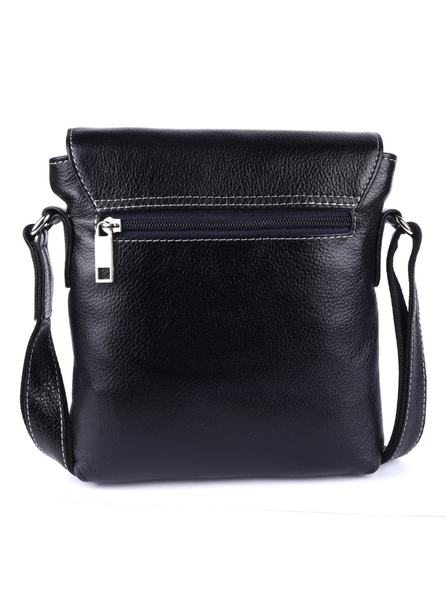 HiLEDER Pure Genuine Leather Messenger Shoulder Sling Cross Body Office Bag for Men and Women,Blue