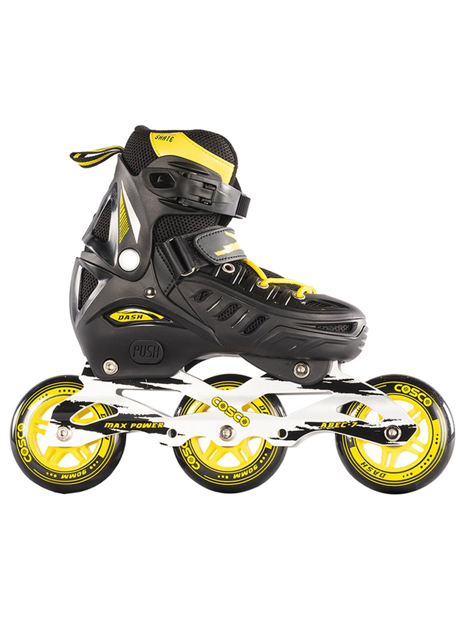 Cosco Inline Skate Dash Roller Skates (Black) Size - Standard