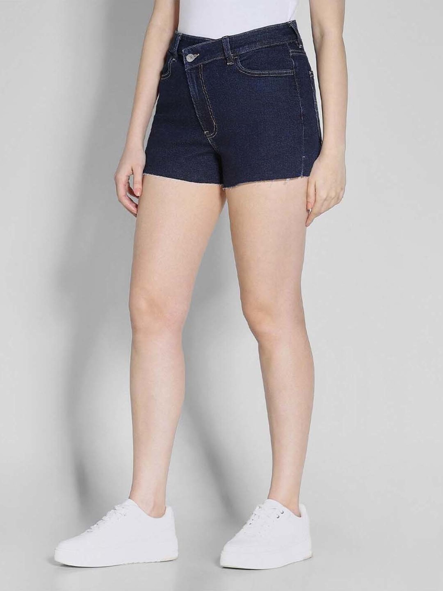 American Eagle Outfitters Navy Cotton Shorts