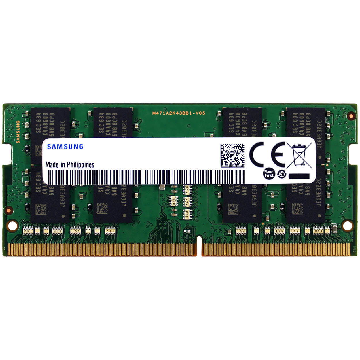 16GB Module DDR4 2400 Samsung M471A2K43BB1-CRC 19200 NON-ECC Laptop Memory RAM