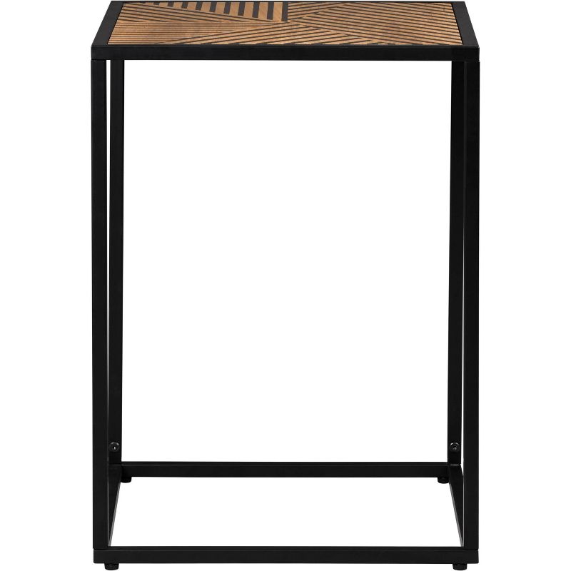 Julian Modern Side Table Black - Adore Decor