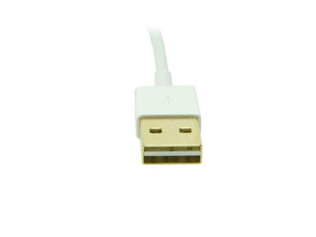 USB 2.0 Type-A Male to USB Type-C USB-C Male Data & Power Charge Cable for Phone Tablet 1m White