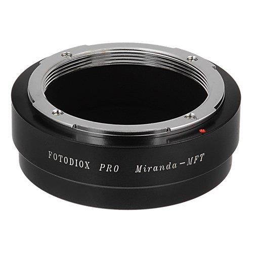 Fotodiox Pro Lens Mount Adapter Miranda (MIR) SLR Lenses - to Micro Four Thirds (MFT, M4/3) Mount Mirrorless Camera Body