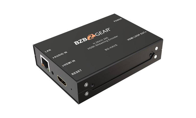 BZBGEAR 1080P H.264/265 HDMI Video and Audio Streaming Encoder