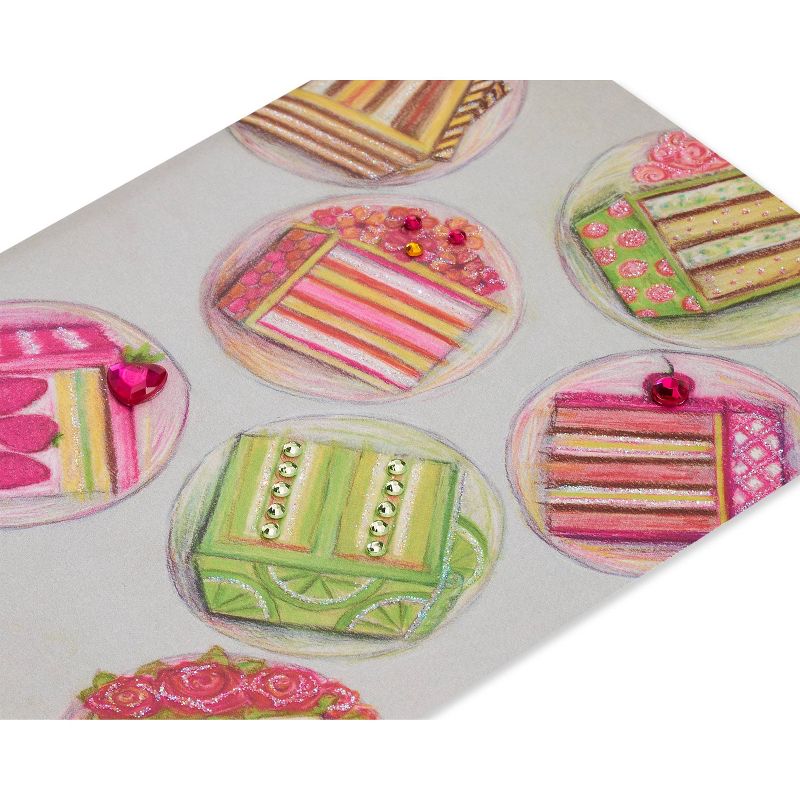 Cake Slices on Plates Card - PAPYRUS