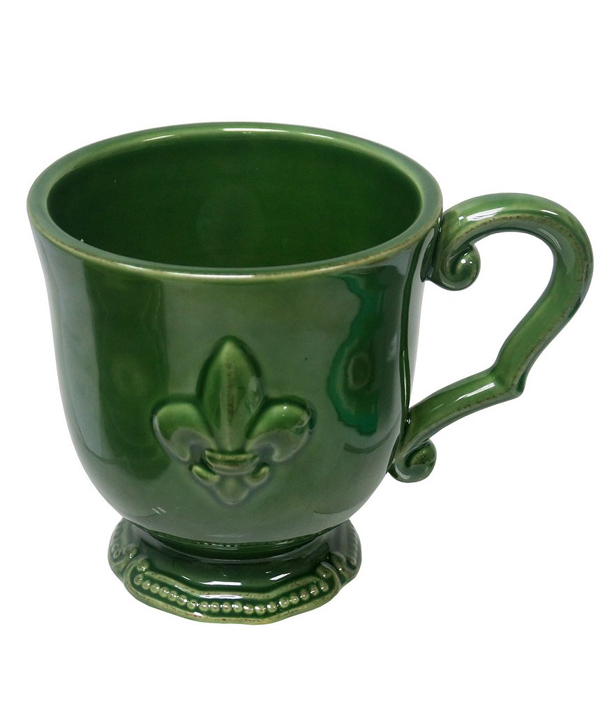 Artimino Fleur-de-Lis Earthenware Mug