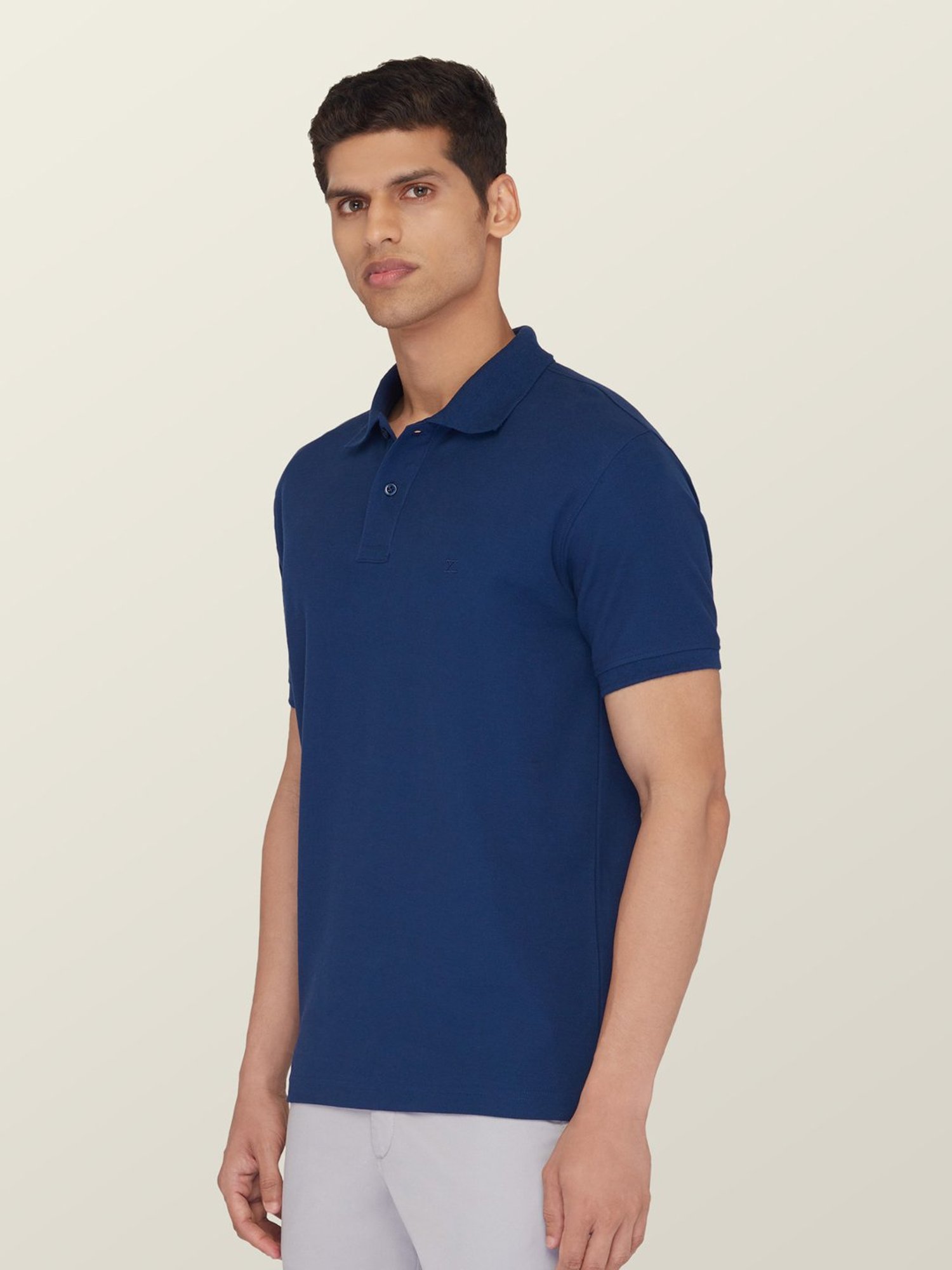 XYXX Navy Polo T-Shirt