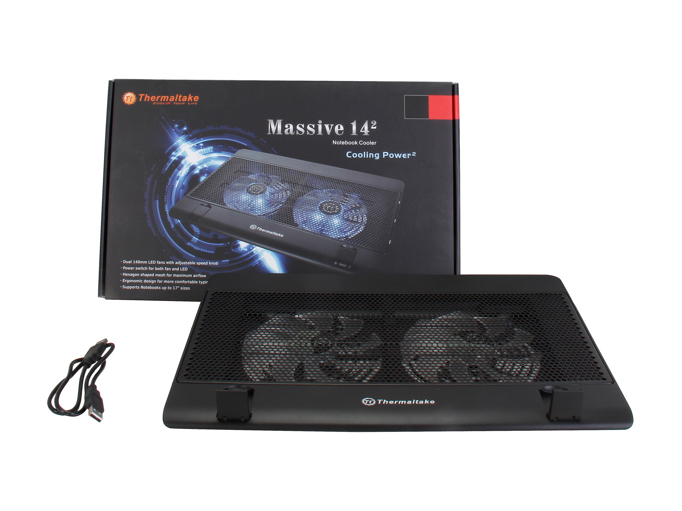 Thermaltake Massive 14&sup2; Notebook Cooler