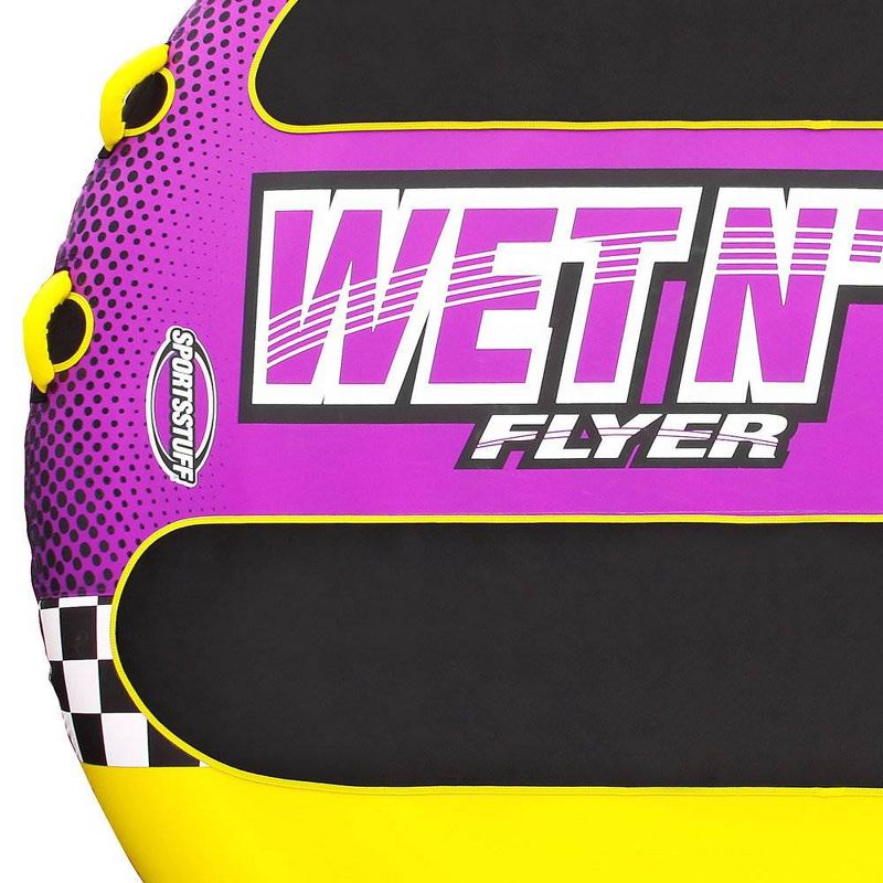 Sportsstuff 53-1671 Wet N' Wild Flyer Quadruple Rider Deck Towable Tube