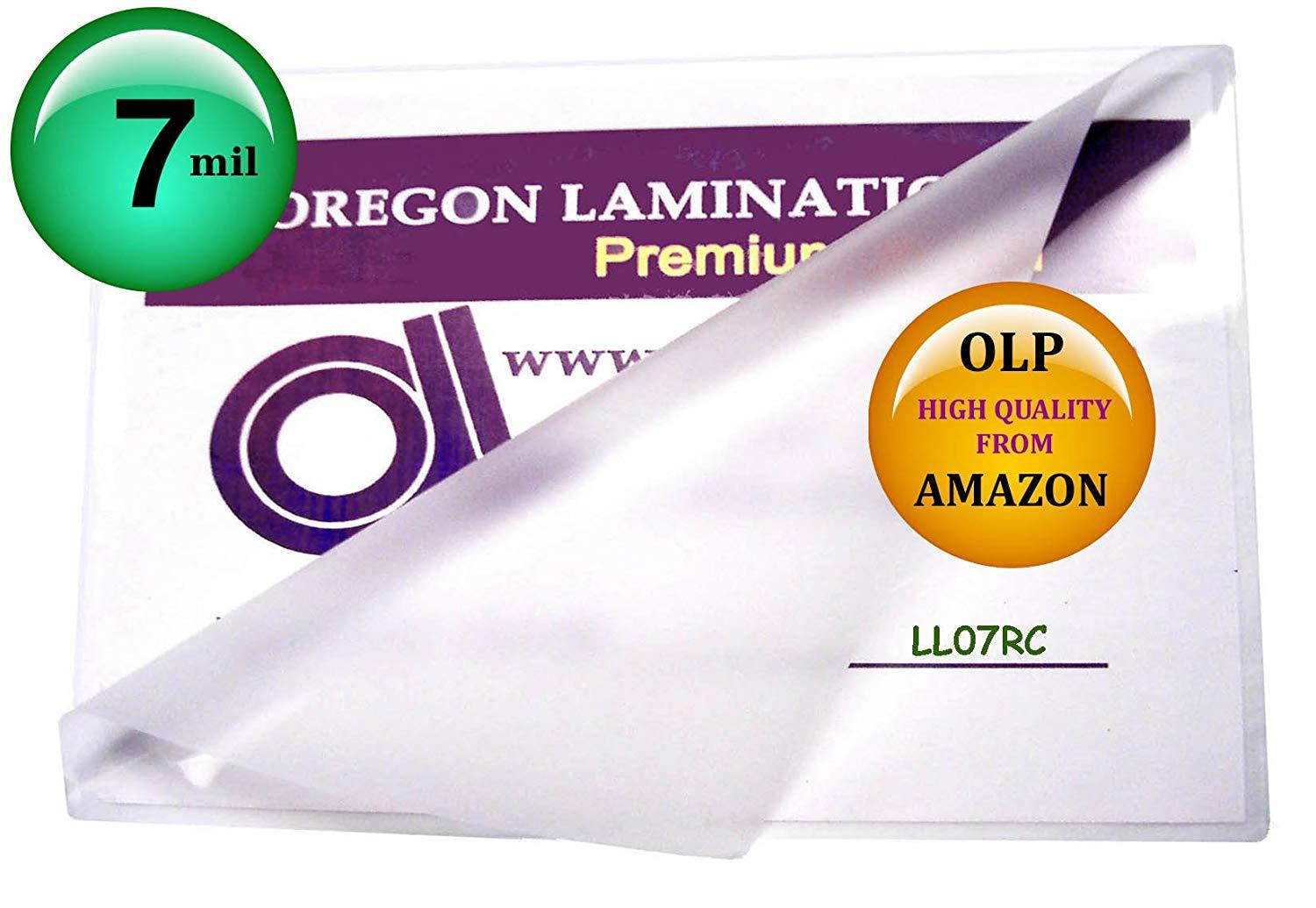7 Mil Legal Laminating Pouches 9 x 14-1/2 Laminator Sleeves Qty 100