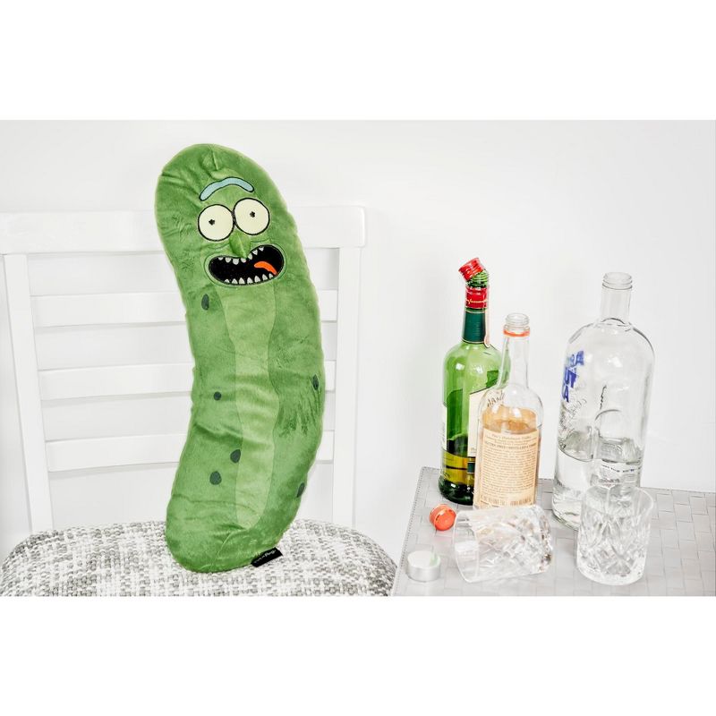 Franco Manufacturing Co Rick and Morty 20" Pickle Rick Plush Pillow