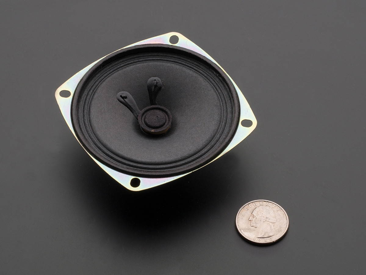 Adafruit 3 inch Speaker - 4 Ohm 3W