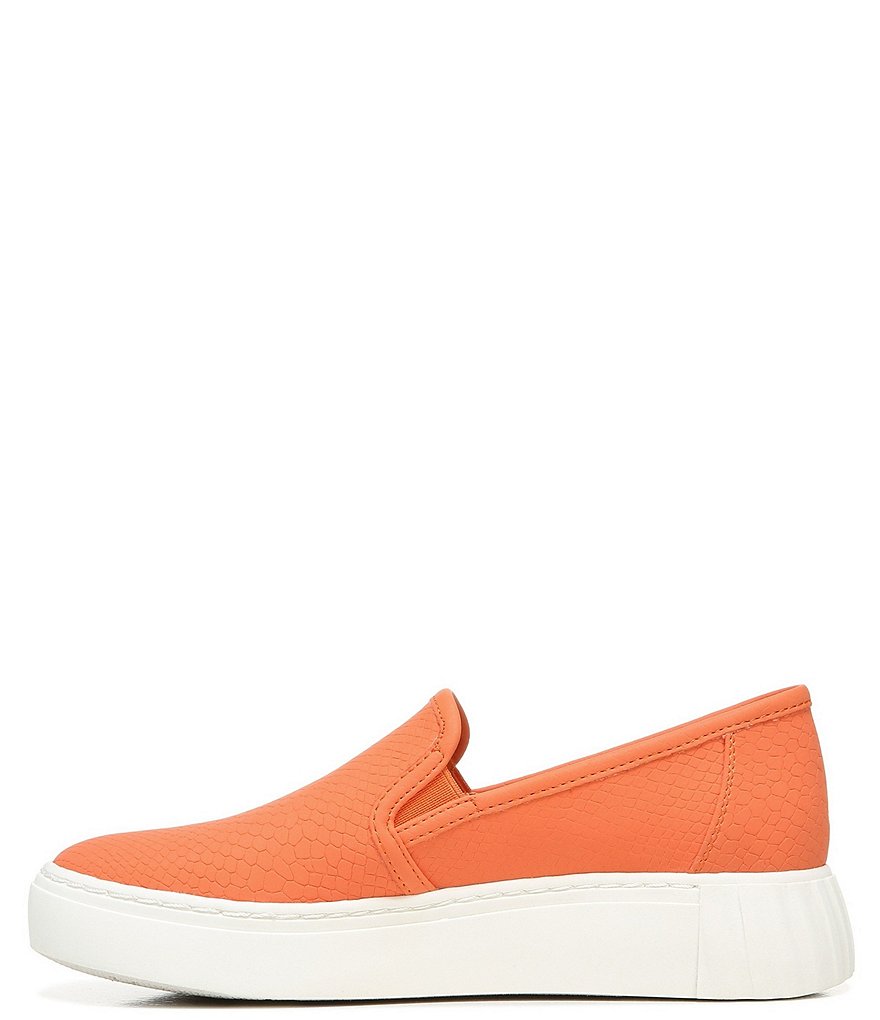 Zodiac Benson Snake Embossed Slip-On Platform Sneakers