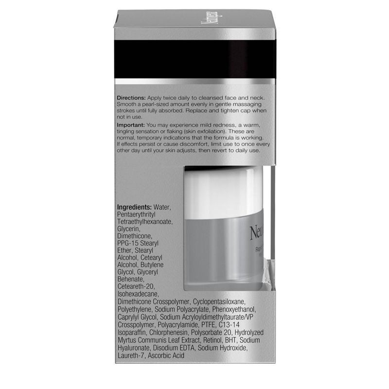 Neutrogena Rapid Wrinkle Repair Hyaluronic Acid & Retinol Face Cream - 1.7oz