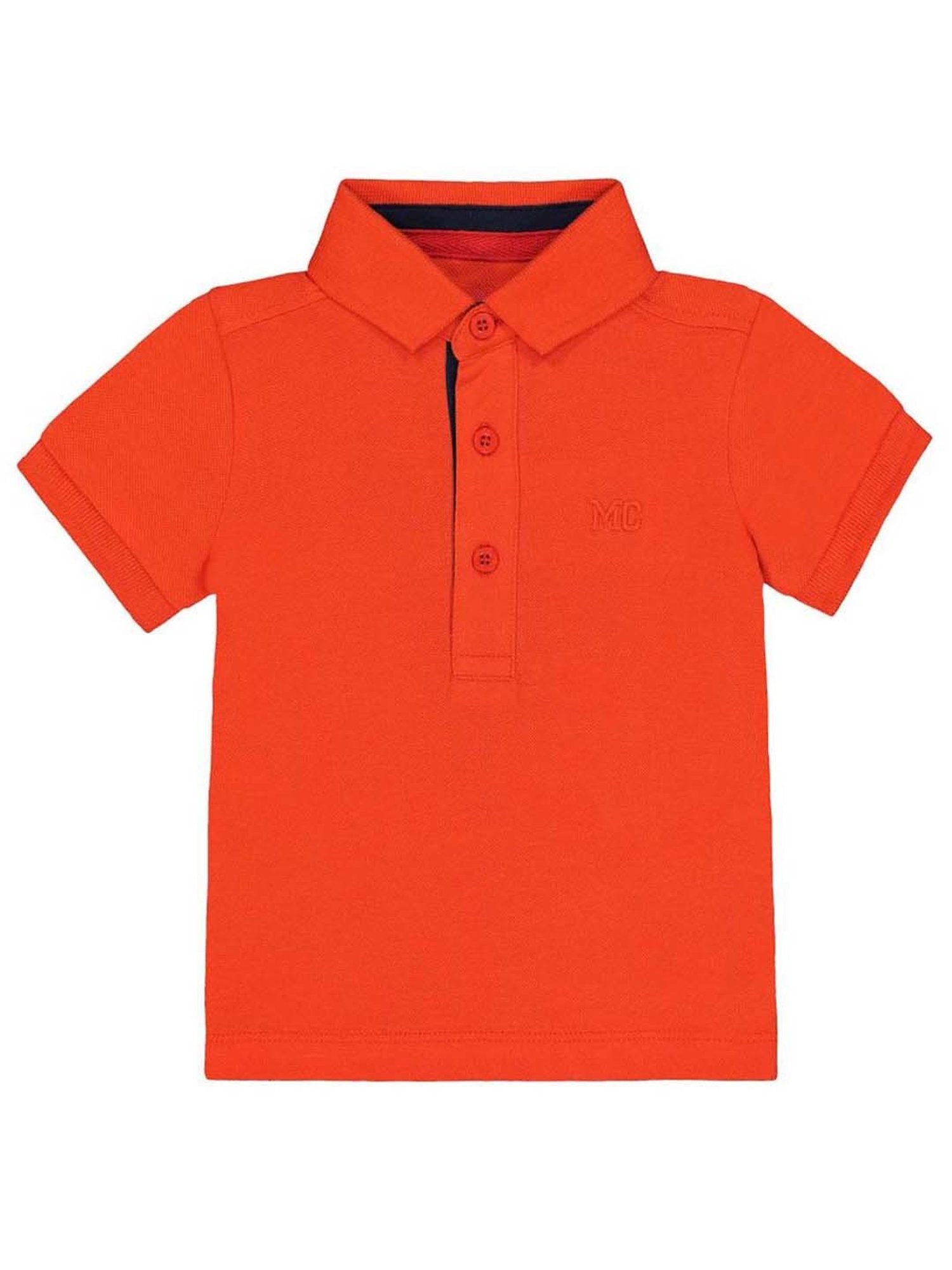 Mothercare Kids Orange Regular Fit Polo T-Shirt