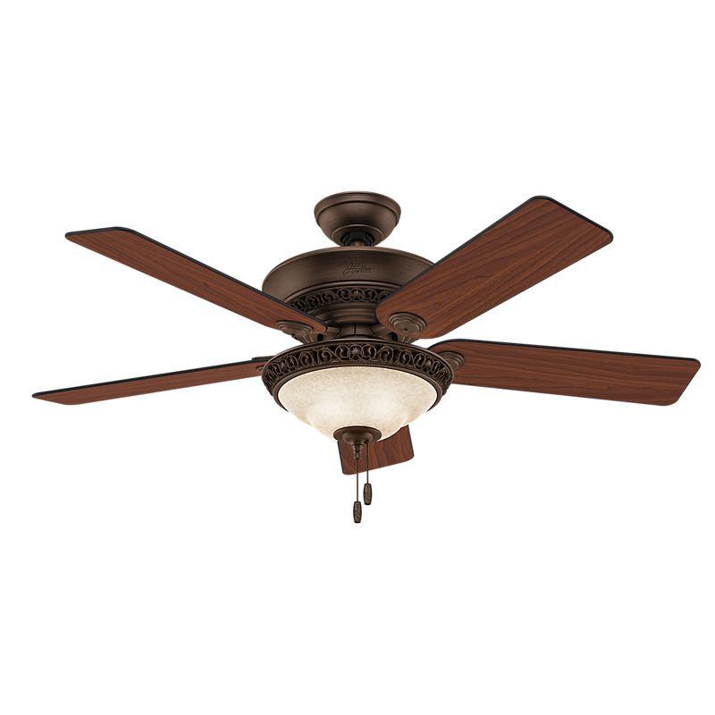 52" Italian Countryside Ceiling Fan Cocoa (Includes Energy Efficient Light) - Hunter