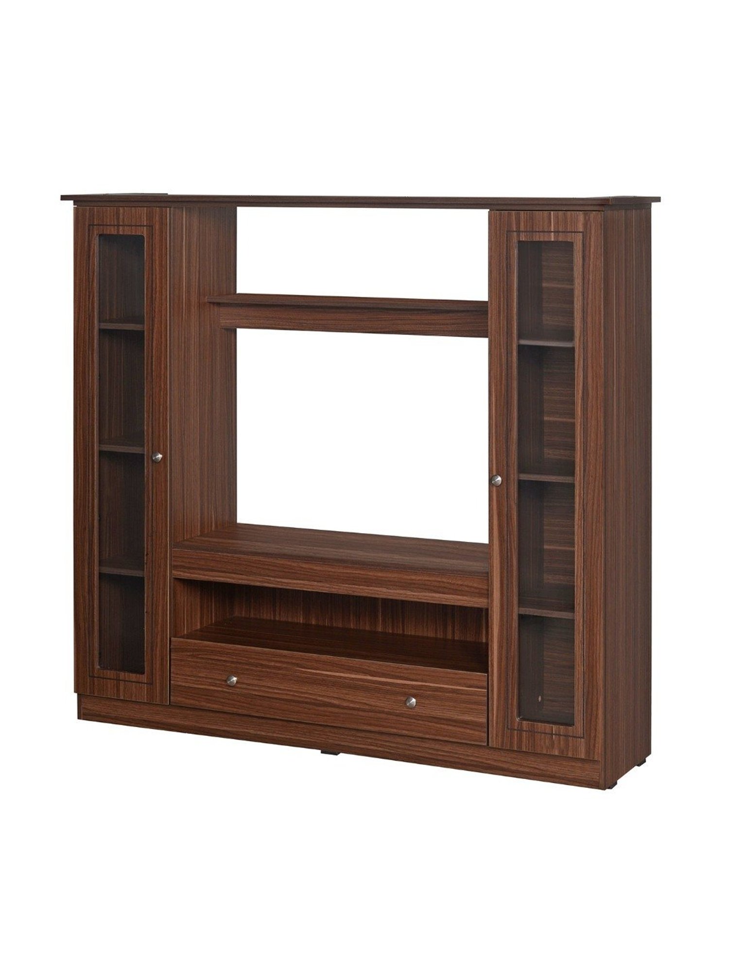 Nilkamal Cora White Engineered Wood TV Entertainment Unit with 2 Shelves