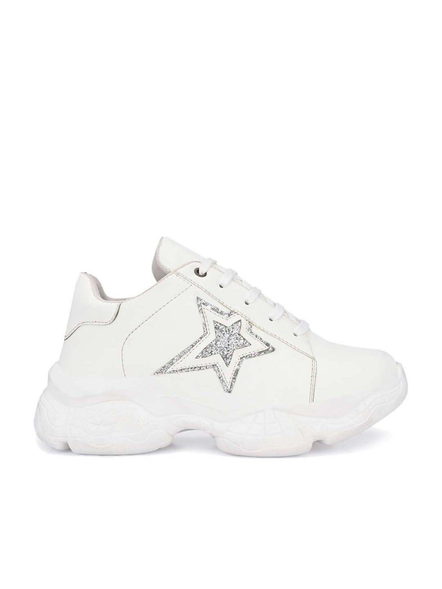 El Paso Women's White Sneakers