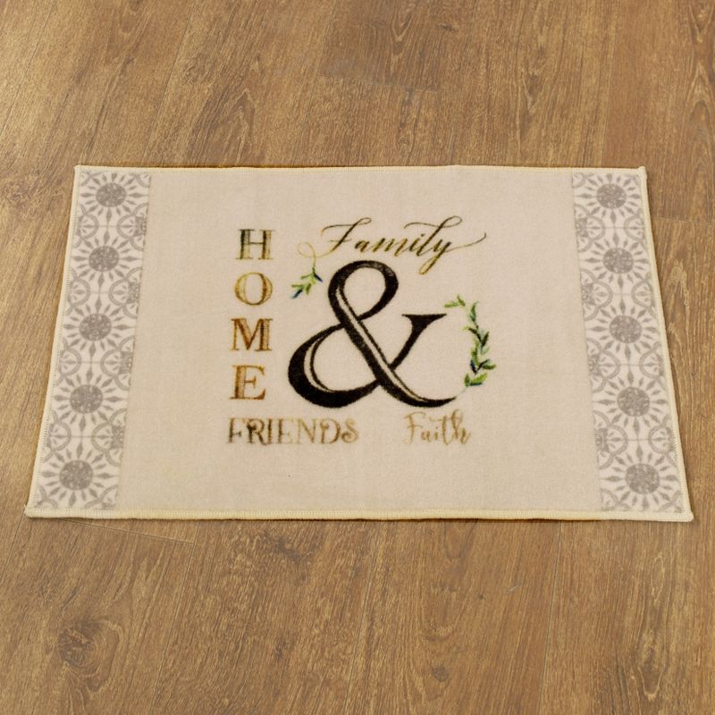 1'7"x2'6" Rectangle Tufted Accent Rug Multicolored - The Lakeside Collection