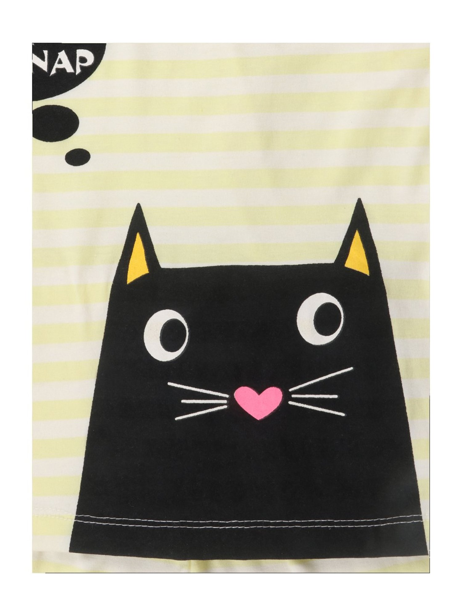 Lazy Shark Boys Yellow Printed T-Shirt with Pants