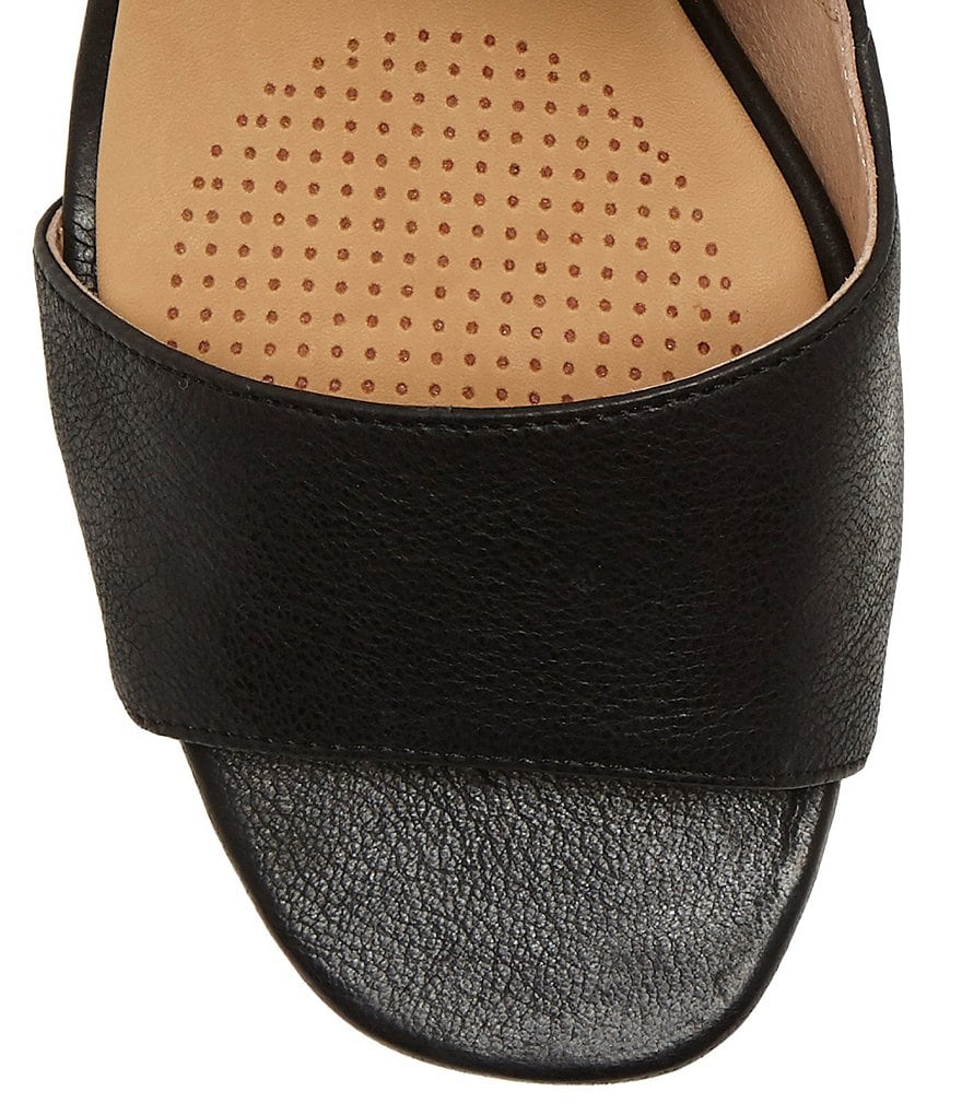 CC Corso Como Sayge Leather Snake Print Block Heel Sandals