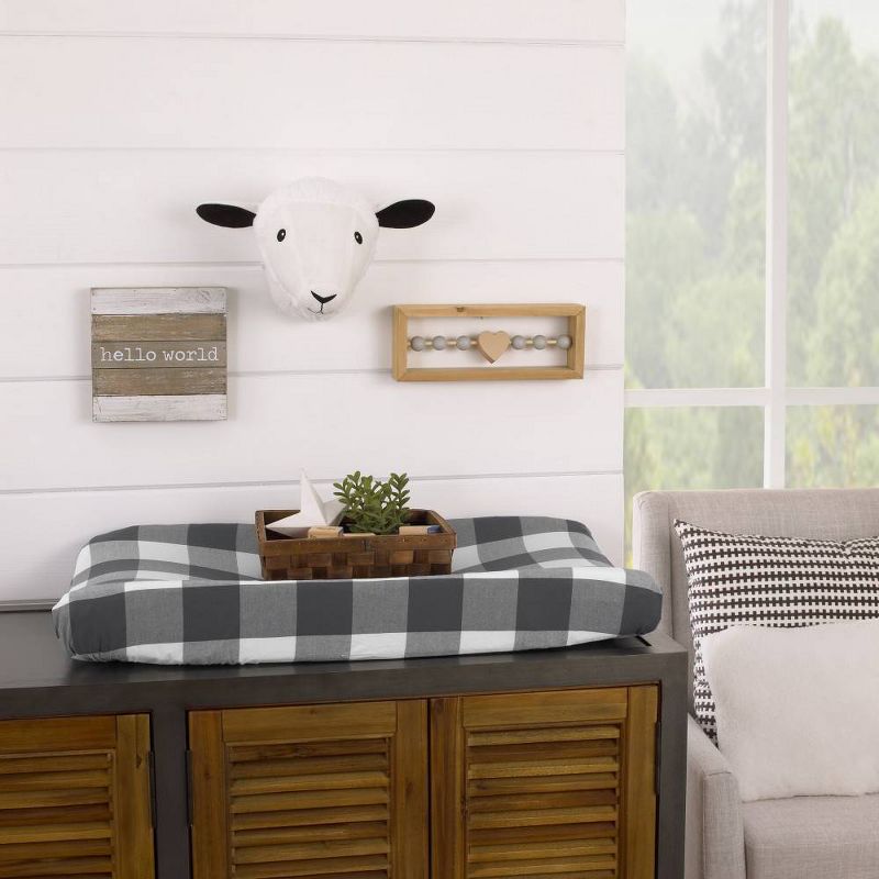 Little Love by NoJo Sheep Plush Head Wall Decor