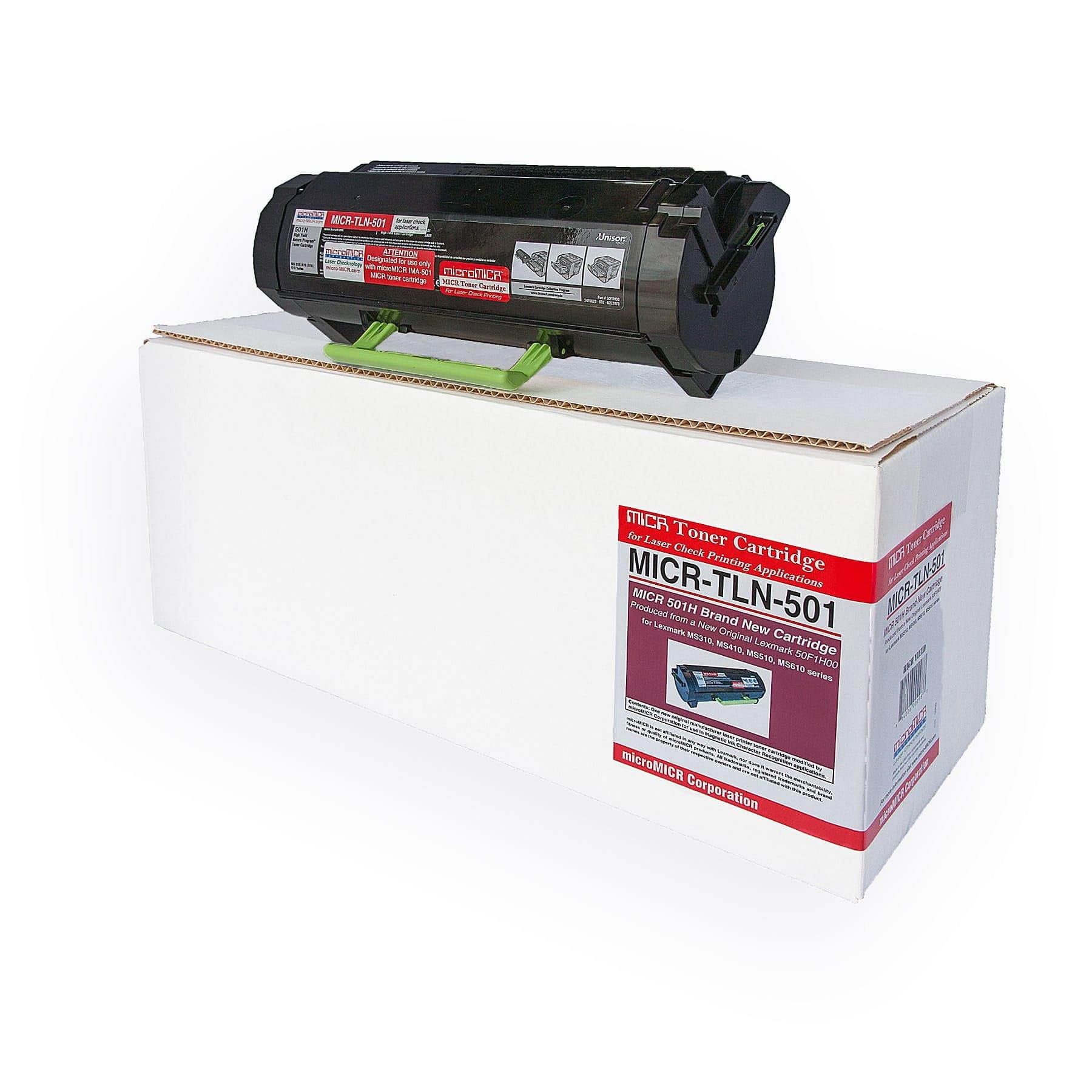 microMICR MICR Toner Cartridge - Alternative for Lexmark MS310