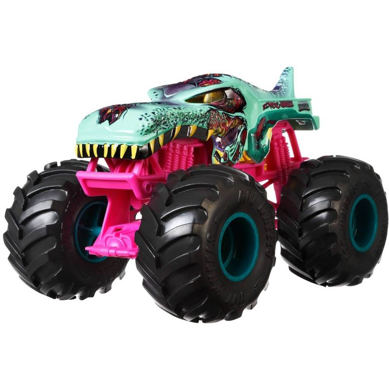 Hot Wheels Monster Trucks 1:24 Zombie-wrex Vehicle