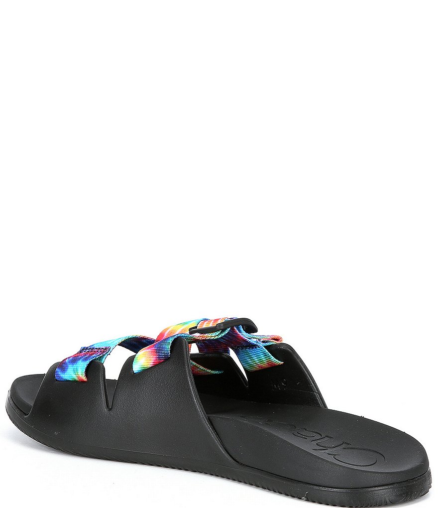 Chaco Men's Chillos Tie-Dye Adjustable Strap Slides