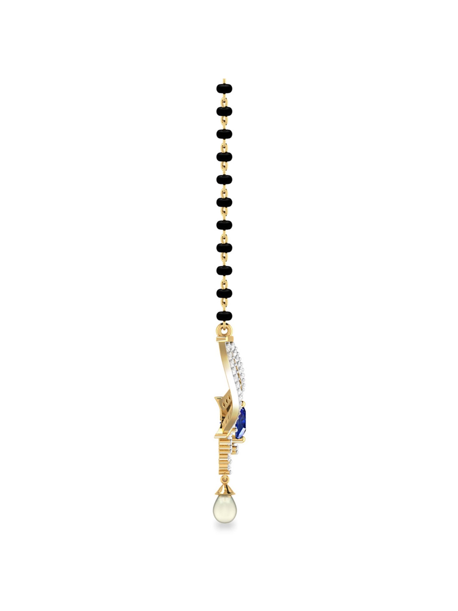 PC Jeweller Varja 18k Gold Mangalsutra Pendant