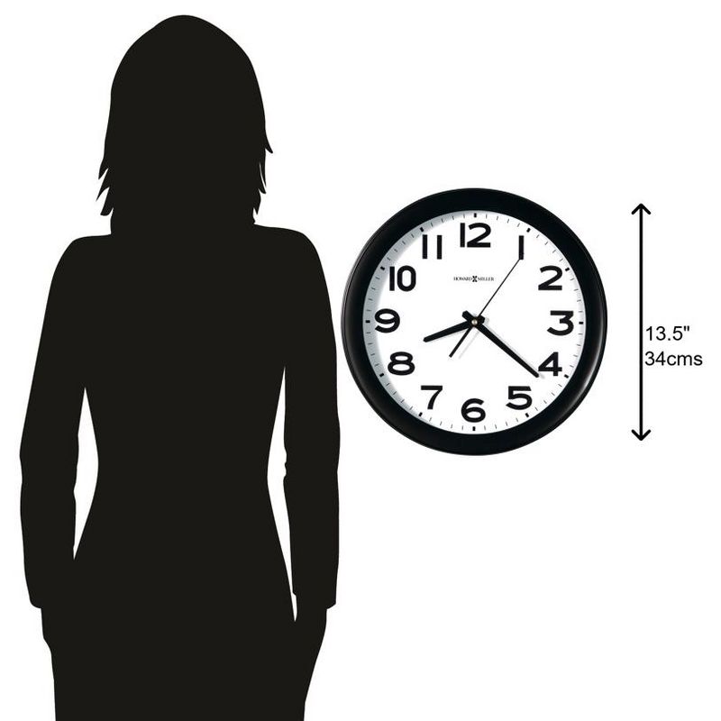 Bulova Clocks B7467 Hardwick Decorative Battery Powered Wooden Desk and Table Top Pendulum Clock, Walnut