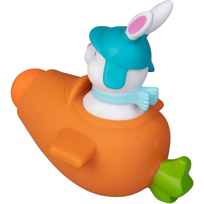 Hog Wild Easter Flying Bunny Popper Toy, Shoots Foam Balls!