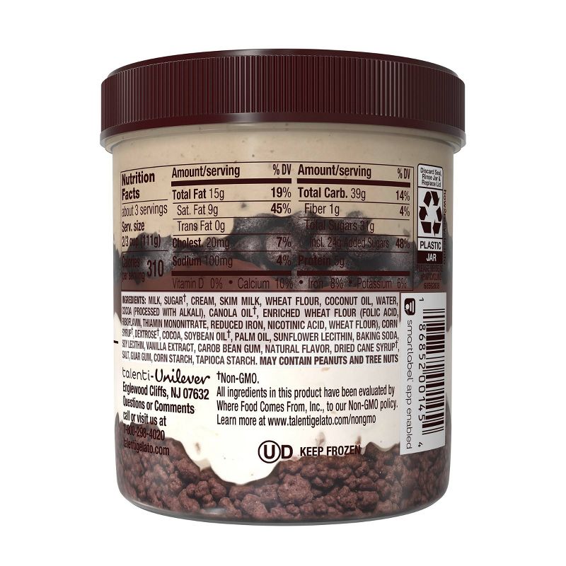 Talenti Gelato Layers Cookies & Cream - 10.7oz