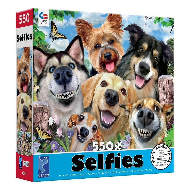 Ceaco Dog Delight Jigsaw Puzzle - 550pc
