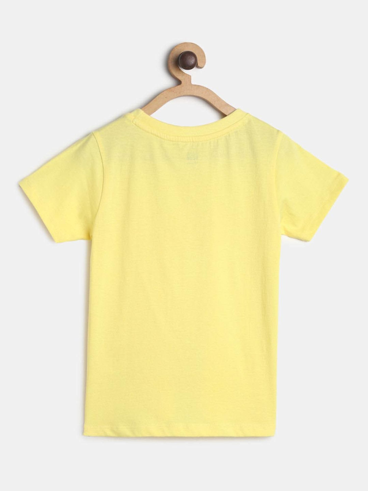 MINIKLUB Kids Yellow Printed T-Shirt