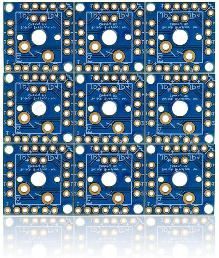 Treedix 9pcs Switch Breakout Prototype PCB Board Compatible with Cherry MX