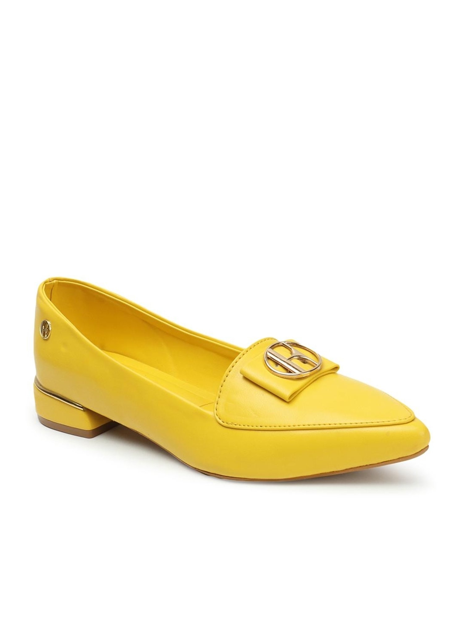 Elle Women's Yellow Casual Pumps