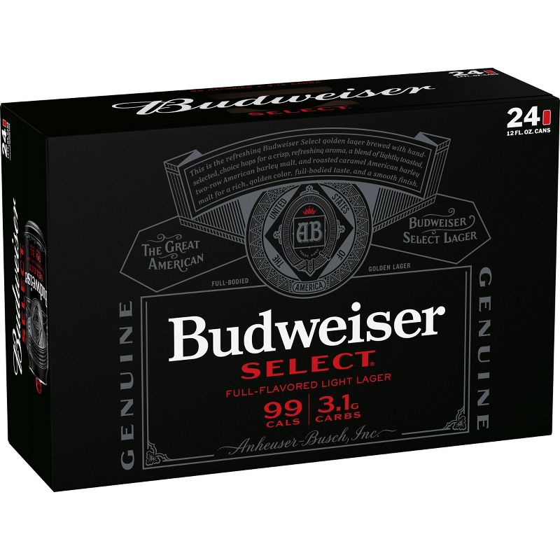 Budweiser Select Beer - 24pk/12 fl oz Cans