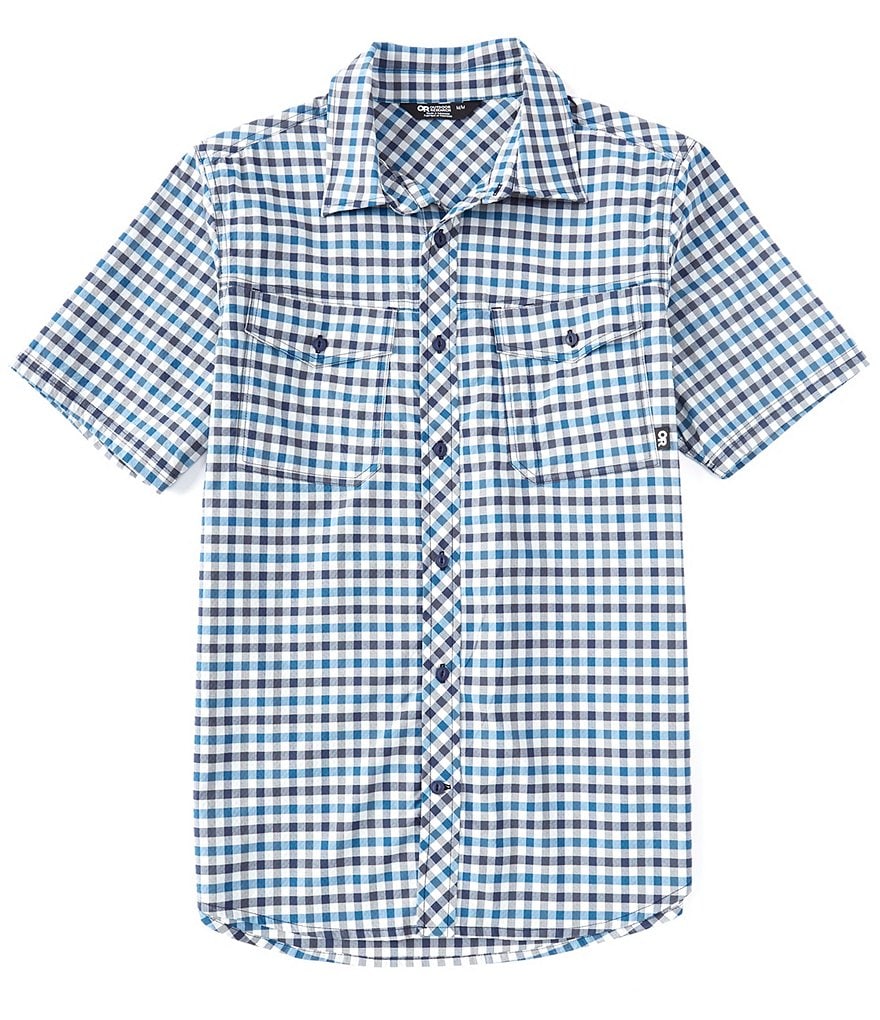 Outdoor Research Wanderer Performance Stretch Short-Sleeve Woven Shirt