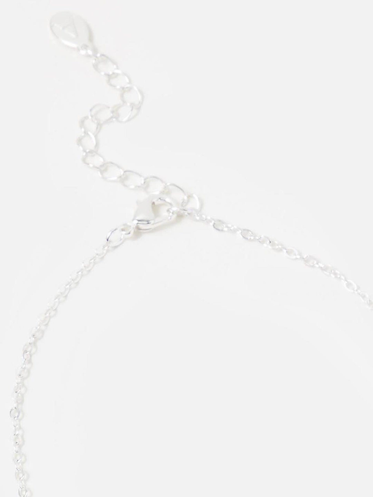 Accessorize London Circles Silver Alloy Casual Necklace