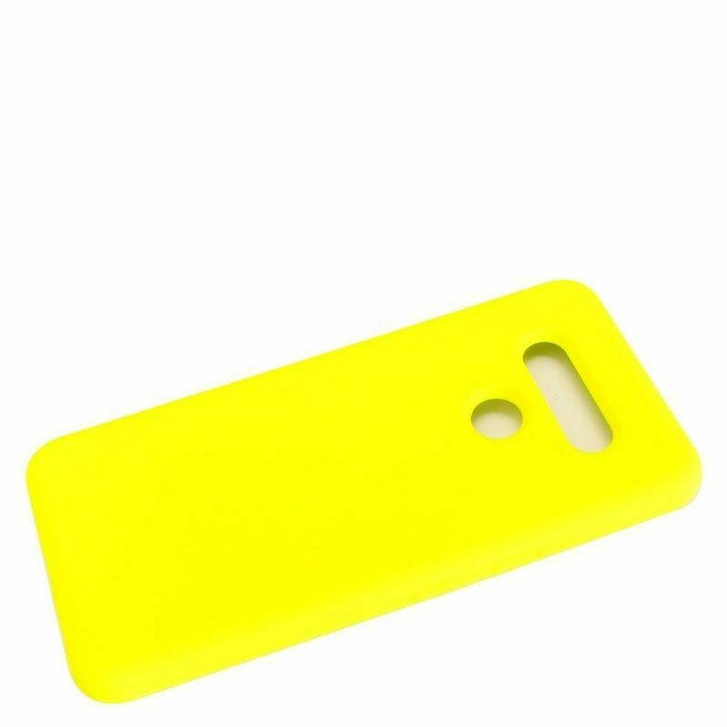 For LG K51 Yellow Nano Silicone Gel Rubber Case