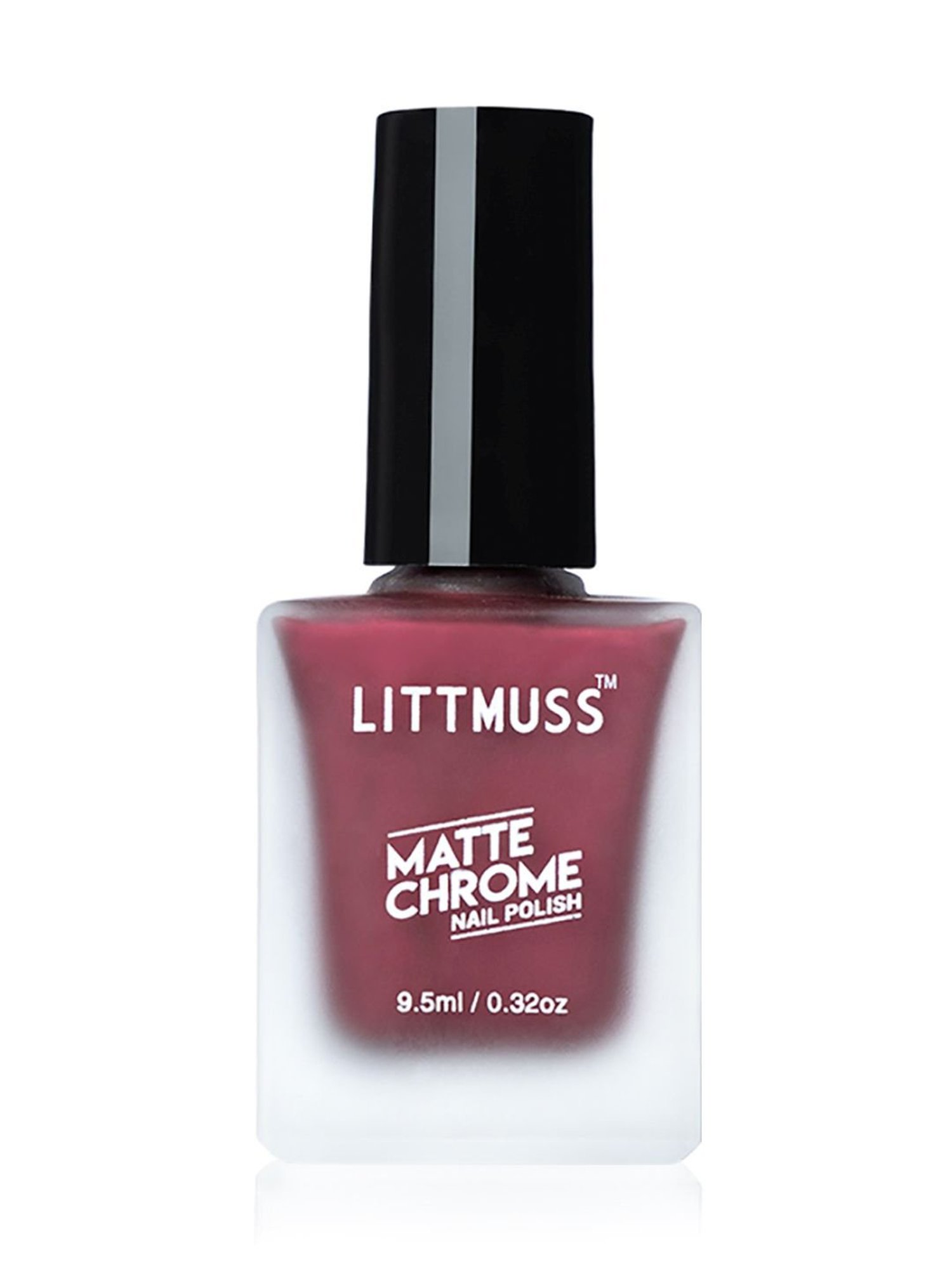 Littmuss Matte Chrome Nail Polish Red Velvet Churros 008 - 9.5 ml
