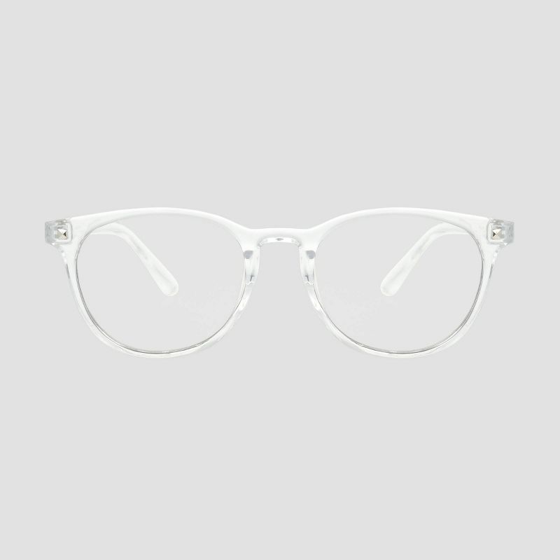 Men's Crystal Clear Blue Light Filtering Square Glasses - Original Use™ Clear