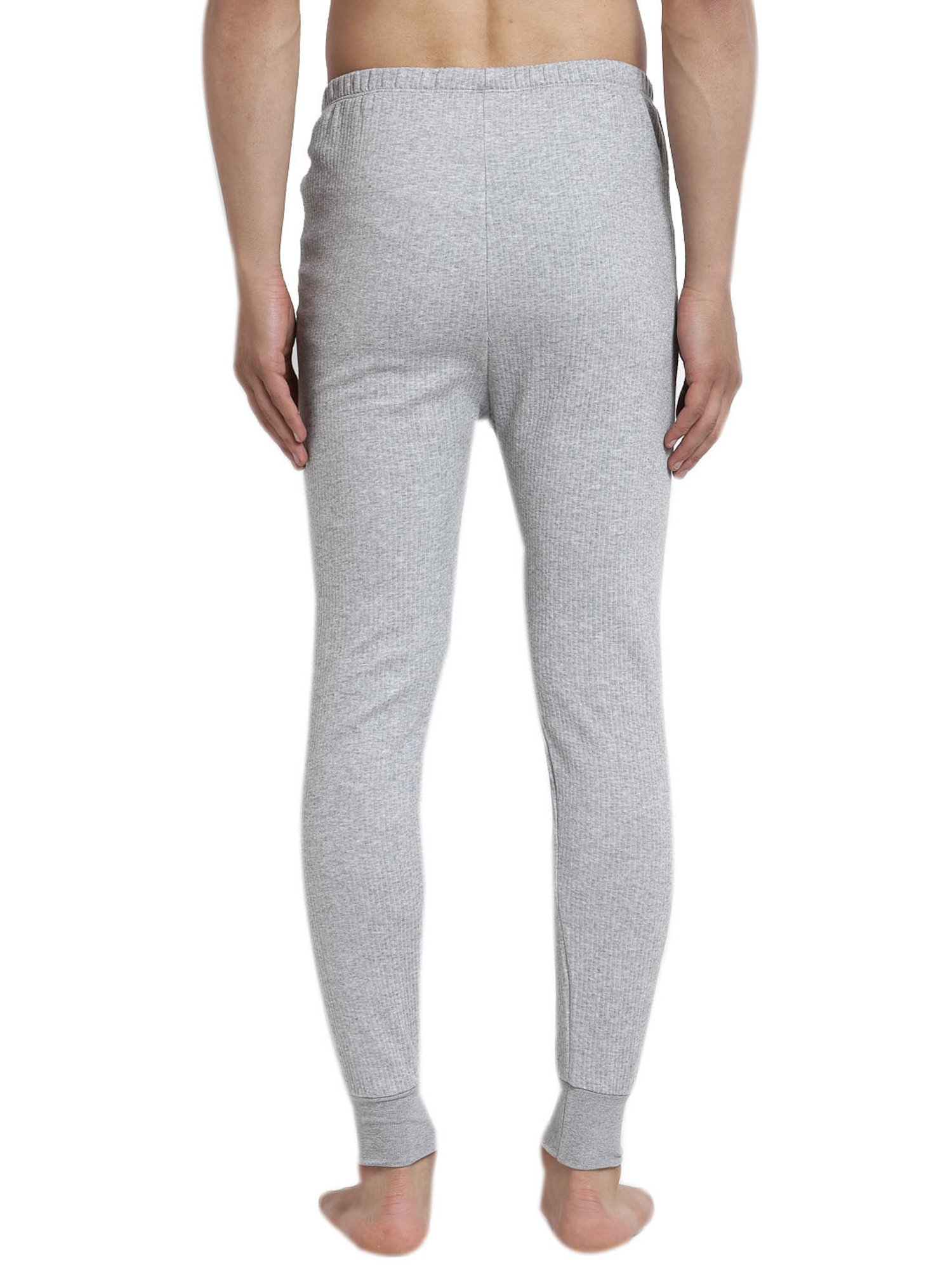 Kalt Light Grey Regular Fit Thermal Bottoms