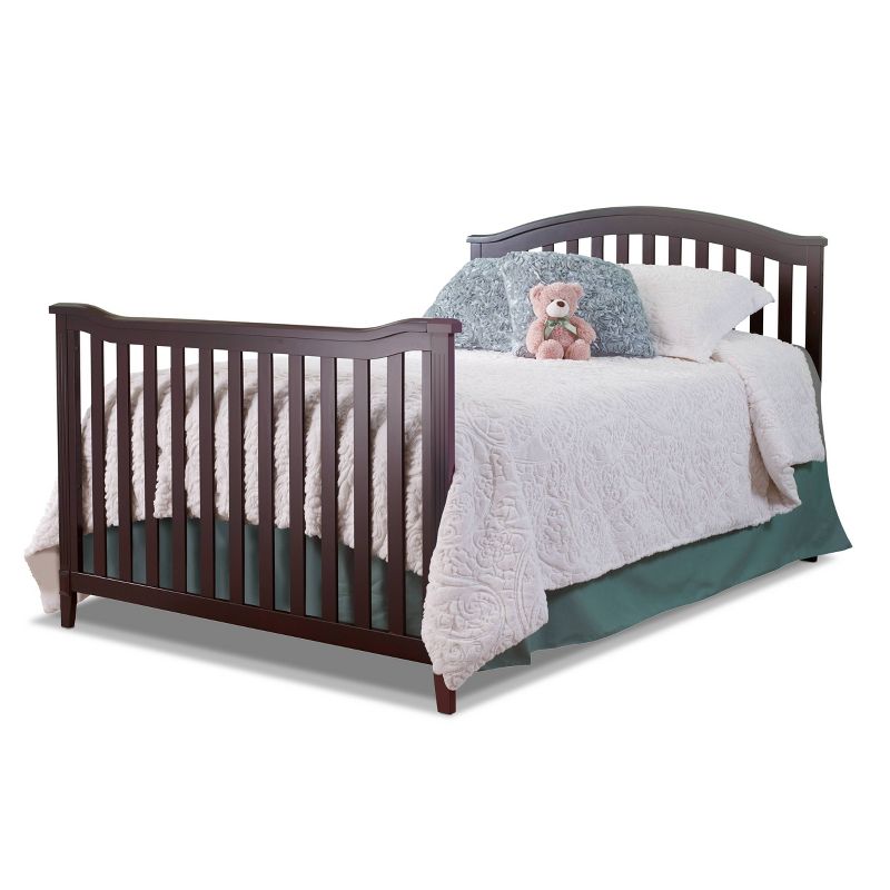 Sorelle 224 Full Size Crib Conversion Rail Espresso